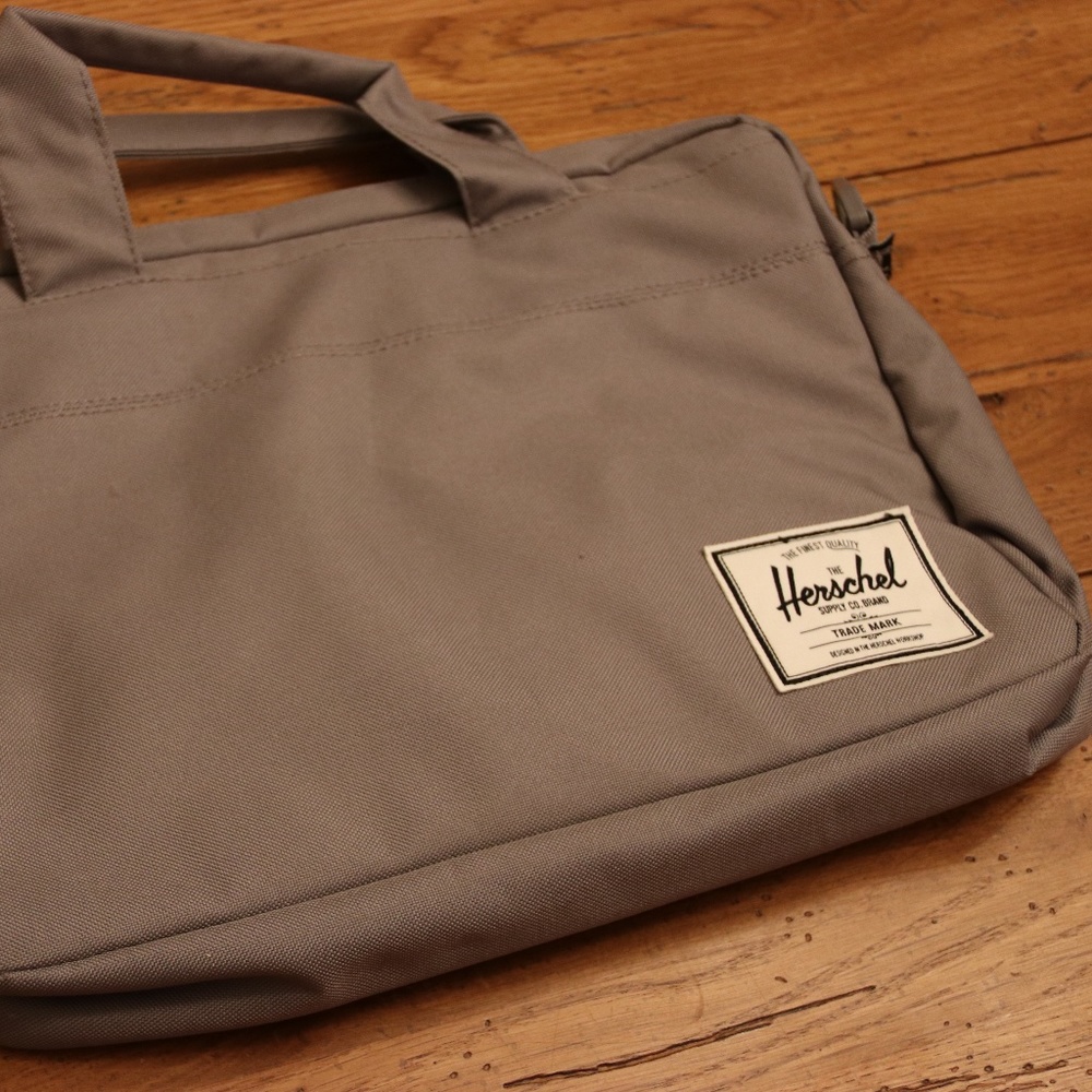Herschel Supply Co. Hudson Messenger Bag in Gray